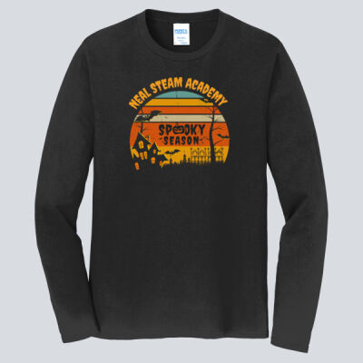 Adult Long Sleeve Shirt - Fall Holidays - Haunted House Thumbnail