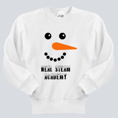 Youth Crewneck - Winter Holidays - Snowman Thumbnail