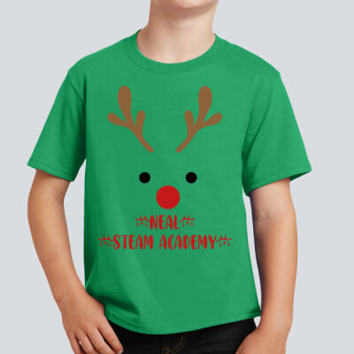Youth T-Shirt - Winter Holidays - Reindeer Thumbnail