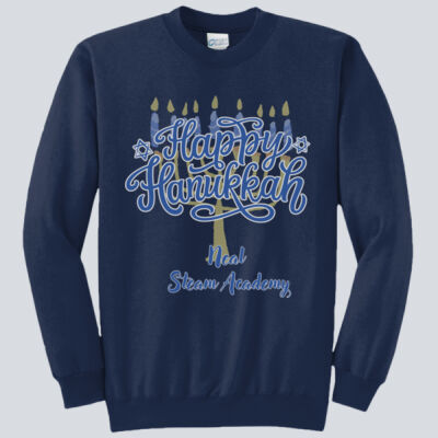 Adult Crewneck - Winter Holidays - Happy Hanukkah Thumbnail