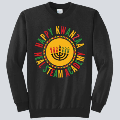 Adult Crewneck - Winter Holidays - Happy Kwanzaa Thumbnail