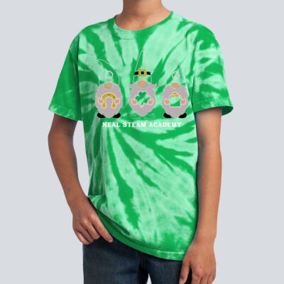 Youth Tie-Dye T-Shirt - Spring - Leprechaun's  Thumbnail