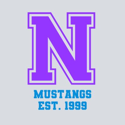 Varsity N - Blue & Purple Thumbnail