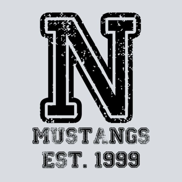 Distressed N - Black Thumbnail