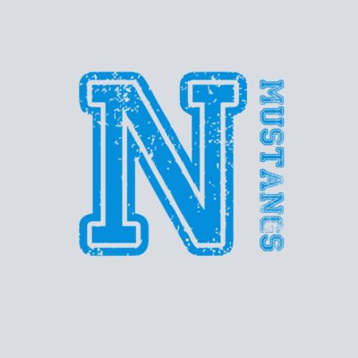 Distressed Letter With Name - Blue Thumbnail