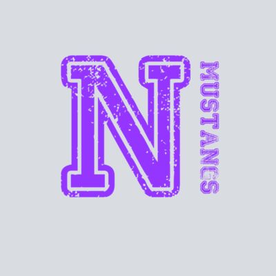 Distressed Letter With Name - Purple Thumbnail