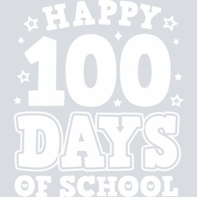 Happy 100 Days - White Thumbnail